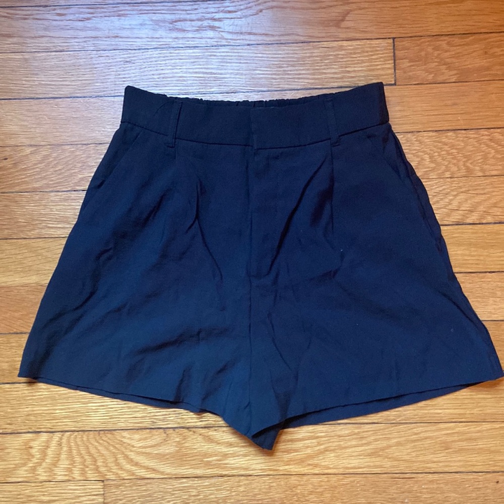 COPY - Zara Black High Waisted Black Shorts Size Small